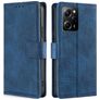 Mobigear Croco Housse POCO X5 Pro Etui Porte-Monnaie - Bleu