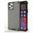 Mobigear Honeycomb Coque iPhone 13 Mini Coque arrière Rigide Anti-Chocs - Noir