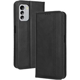 Mobigear Sensation Housse Nokia G60 5G Etui Porte-Monnaie - Noir