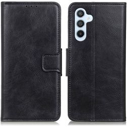 Mobigear Classy Housse Samsung Galaxy A54 Etui Porte-Monnaie - Noir