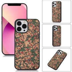 Mobigear Cork Coque iPhone 14 Coque arrière en TPU Souple - Model 4