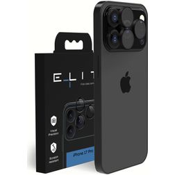 Elite iPhone 17 Pro Verre trempé Protection Objectif Caméra - Compatible Coque - Noir