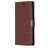 Mobigear Wallet Housse Samsung Galaxy A21s Etui Porte-Monnaie - Marron