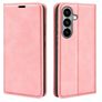 Mobigear Retro Slim Samsung Galaxy S26 Étui Portefeuille - Rose