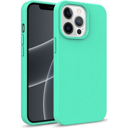 Mobigear Bio Coque iPhone 14 Pro Max Coque arrière en Eco-Friendly - Vert