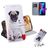 Mobigear Design Housse iPhone 12 Pro Etui Porte-Monnaie - Chien