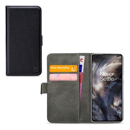Mobilize Classic Gelly Wallet OnePlus Nord Étui Portefeuille - Noir
