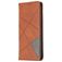 Mobigear Rhombus Slim Housse Realme C11 (2020) Etui - Marron