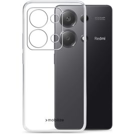 Mobilize Gelly Coque Transparente POCO M6 Pro Coque arrière en TPU Souple - Transparent