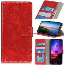 Mobigear Basic Housse Samsung Galaxy A20e Etui Porte-Monnaie - Rouge