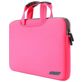 Mobigear Neon Sacoche Ordinateur portable en Neoprène 13 - 14 Pouces Sacoche ordinateur + Poignée - Magenta