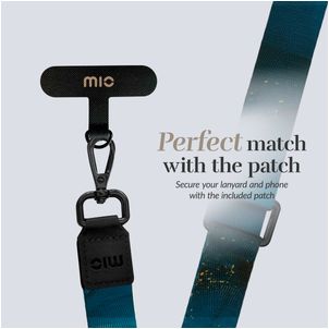 MIO Lanyard - Cordon de téléphone universel ajustable - Midnight Sparkle