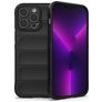 Mobigear Bumpy Coque iPhone 14 Pro Max Coque arrière en TPU Souple - Noir