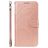 Mobigear Butterfly Housse Samsung Galaxy S25 Ultra Etui Porte-Monnaie - Rose doré