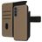 Mobiparts Housse Samsung Galaxy A15 Etui avec Coque Détachable en Cuir Véritable Porte-Monnaie - Taupe
