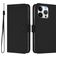 Mobigear Urban Wallet Housse iPhone 16 Pro Etui Porte-Monnaie - Noir