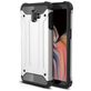Mobigear Outdoor Coque Samsung Galaxy J6 Plus Coque arrière Rigide Anti-Chocs - Argent
