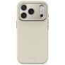 Decoded AntiMicrobial Coque iPhone 18 Pro Max MagSafe Coque arrière en Silicone - Pebble Grey