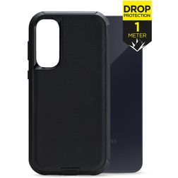 Mobilize Defender Samsung Galaxy A55 Plastique rigide Coque arrière Antichoc - Noir