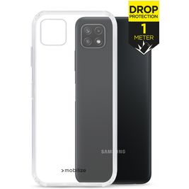 Mobilize Naked Protection Coque Transparente Samsung Galaxy A22 5G Coque arrière Rigide Anti-Chocs - Transparent