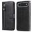 Mobigear Zipper Housse iPhone Air Etui Porte-Monnaie - Noir