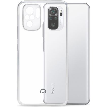 Mobilize Gelly Coque Transparente Xiaomi Redmi Note 10 4G Coque arrière en TPU Souple - Transparent