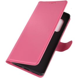 Mobigear Classic Housse Motorola Edge Plus Etui Porte-Monnaie - Magenta