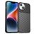 Mobigear Groove Coque iPhone 15 Plus Coque arrière en TPU Souple - Noir