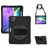 Mobigear SureGrip XGuard Coque iPad Pro 12.9 Pouces (2018) Coque arrière en Plastique rigide,Silicone + Porte-crayon + Bandoulière + Support Amovible - Noir