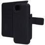 Mobiparts Housse iPhone 17e Etui avec Coque Détachable en Cuir Véritable Porte-Monnaie - Noir