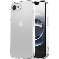 Mobigear Ultra Thin Coque Transparente iPhone 16e Coque arrière en TPU Souple Extra-fin - Transparent
