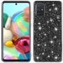 Mobigear Glitter Coque Samsung Galaxy A73 Coque arrière Rigide - Noir
