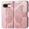 Mobigear Butterfly Housse Google Pixel 8a Etui Porte-Monnaie - Rose doré