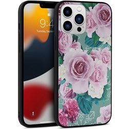 Mobigear Flowers iPhone 14 Plus Plastique rigide Coque arrière - Model 1