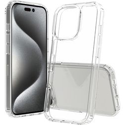 Mobigear Crystal Coque Transparente iPhone 16 Pro Coque arrière Rigide - Transparent