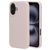 Mobiparts Coque iPhone 16 Coque arrière en Silicone - Soft Salmon