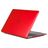 Mobigear Matte MacBook Pro 13 Pouces (2016-2023) Coque - Rouge - Model A1706 / A1708 / A1989 / A2159 / A2289 / A2251 / A2338