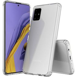 Mobigear Crystal Coque Transparente Samsung Galaxy A71 Coque arrière Rigide - Transparent