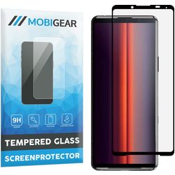 Mobigear Premium Sony Xperia 5 II Verre trempé Protection d'écran - Compatible Coque - Noir