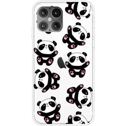 Mobigear Design Coque iPhone 12 Pro Max Coque arrière en TPU Souple - Panda