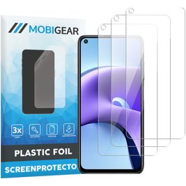 Mobigear Xiaomi Redmi Note 9T Protection d'écran Film - Compatible Coque (Lot de 3)