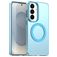 Mobigear Shockproof Coque Samsung Galaxy S26 Plus MagSafe Coque arrière Rigide - Bleu