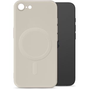 My Style Protective Flex Coque iPhone SE (2020) MagSafe Coque arrière en TPU Souple - Antique White