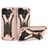 Mobigear Armor Stand Coque Realme C25Y Coque arrière Rigide Anti-Chocs avec Support Amovible - Rose doré