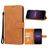 Mobigear Wallet Housse Sony Xperia 1 V Etui Porte-Monnaie - Marron