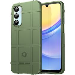 Mobigear Rugged Shield Coque Samsung Galaxy A16 Coque arrière en TPU Souple Anti-Chocs - Vert