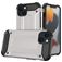 Mobigear Outdoor Coque iPhone 14 Coque arrière Rigide Anti-Chocs - Argent