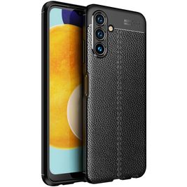 Mobigear Luxury Coque Samsung Galaxy A13 5G Coque arrière en TPU Souple - Noir