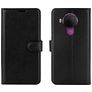 Mobigear Classic Housse Nokia 5.4 Etui Porte-Monnaie - Noir
