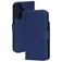 Mobiparts Housse Samsung Galaxy A56 Etui en Cuir Véritable Porte-Monnaie - Bleu